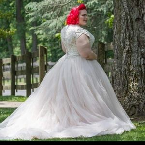 Allure Modern Plus Size Wedding Dress